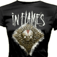 In Flames : Jester Skull (Womens)