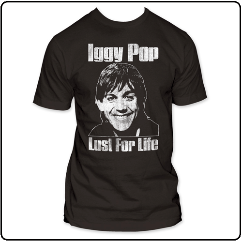 Iggy Pop/The Stooges - Lust For Life (Fitted)