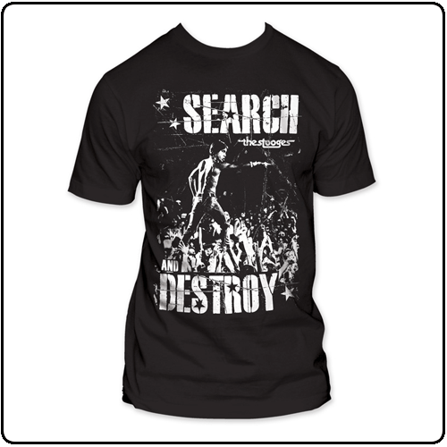 Iggy Pop/The Stooges - Search And Destroy (Fitted)