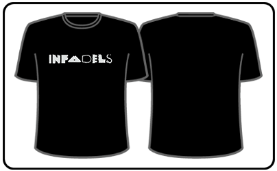 Infadels - Logo (Black)