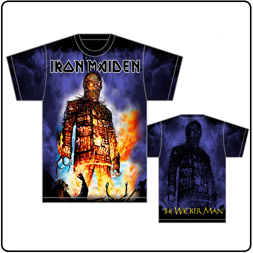 Iron Maiden - Wicker Man Allover