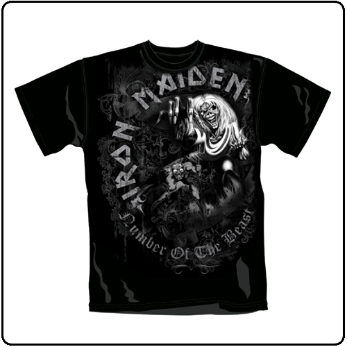Iron Maiden - NOTB Grey Tone