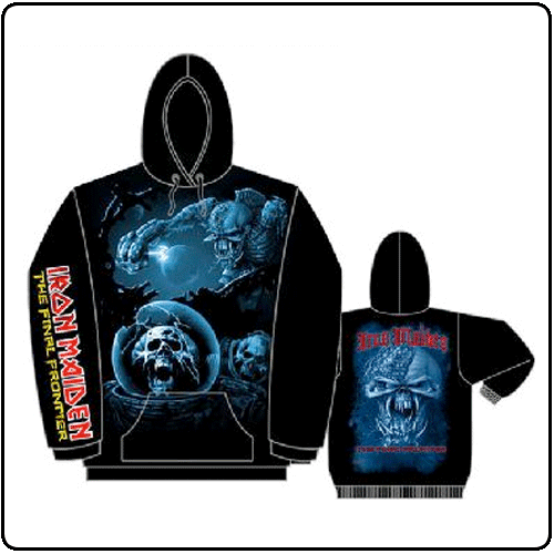 Iron Maiden - FF Cover Zipped Hoodie