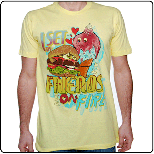 I Set My Friends On Fire - Burger Cream