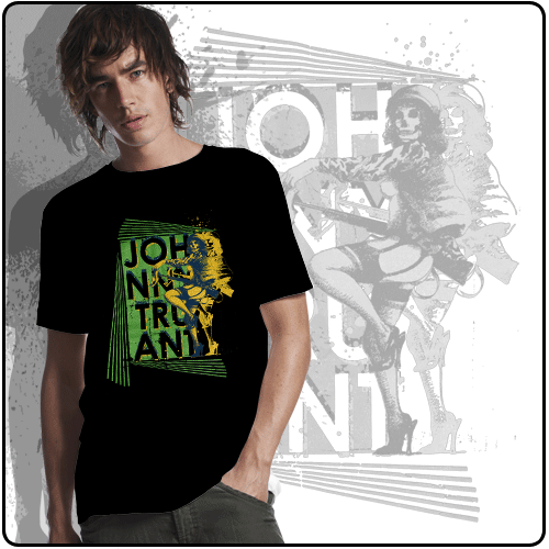 Johnny Truant - Skull/Lady - SALE PRICE