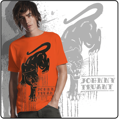 Johnny Truant - Panther (Orange) - SALE PRICE