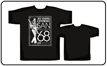 Jimi Hendrix - San Fran 68 Vintage