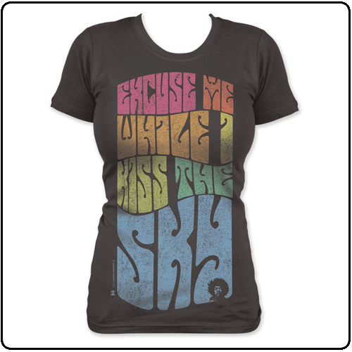 Jimi Hendrix - Kiss The Sky (Womens)