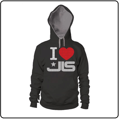 JLS - BRAND NEW Diamonte - Black and Grey (Pull Over)