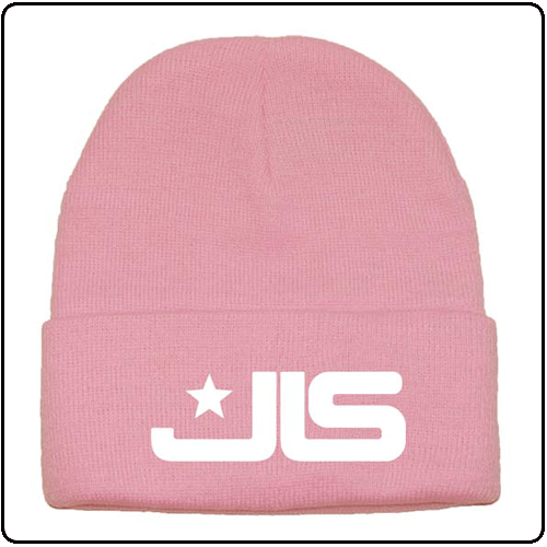 JLS - BRAND NEW Glow In The Dark Beanie (Pink)