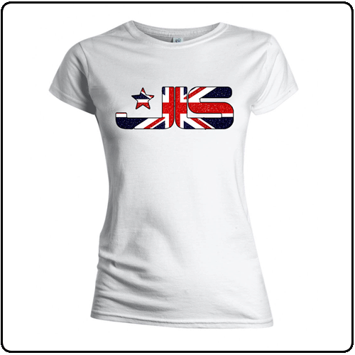 JLS - Union Jack Crystalina Logo (Girls Skinny)