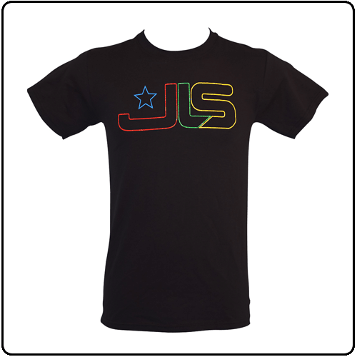 JLS - SALE PRICE 2010 Tour Outline Logo (Black)