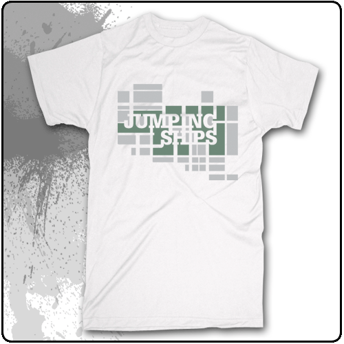 Jumping Ships - Logo (Mens White)