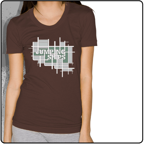 Jumping Ships - Logo (Womens Brown)