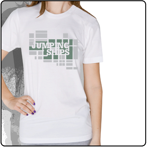 Jumping Ships - Logo (Womens White)
