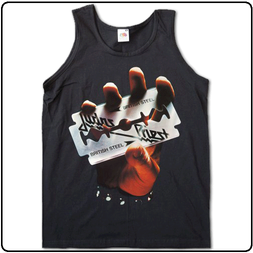 Judas Priest - British Steel (Girls Vest)