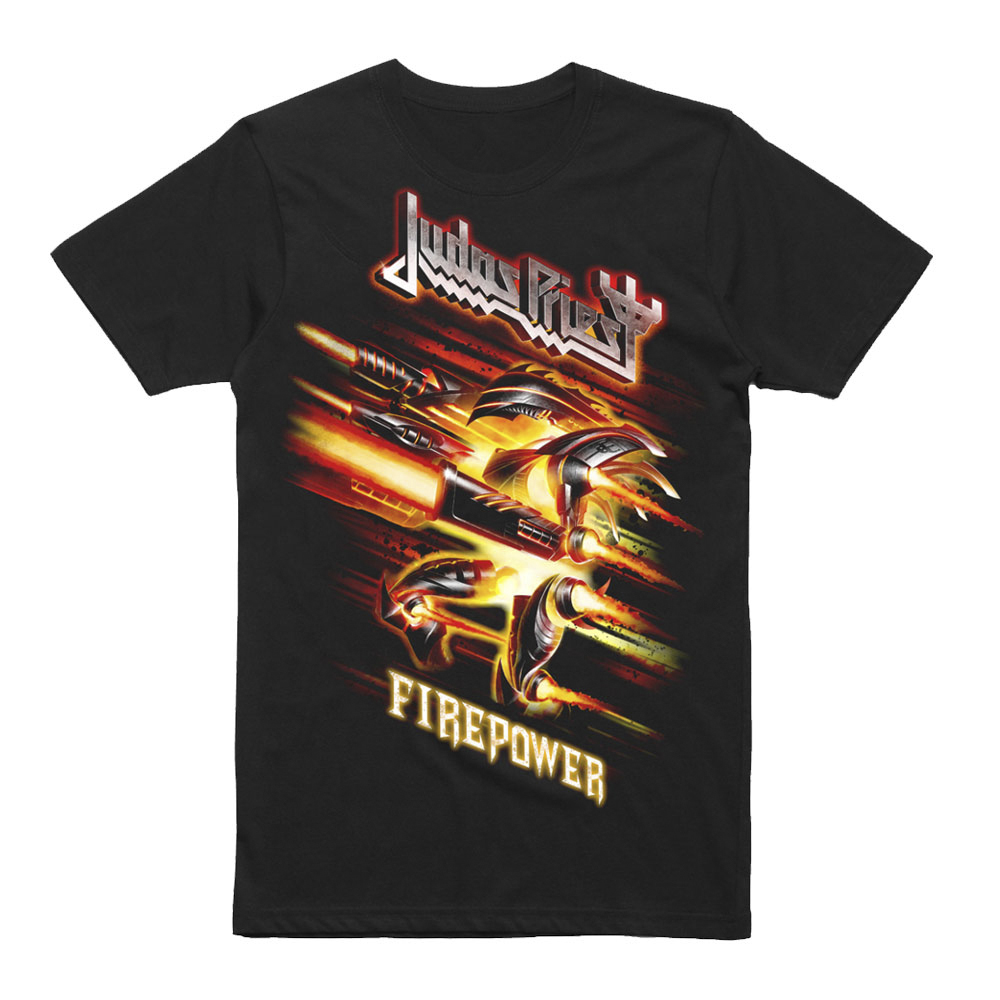 judas priest firepower tour shirt