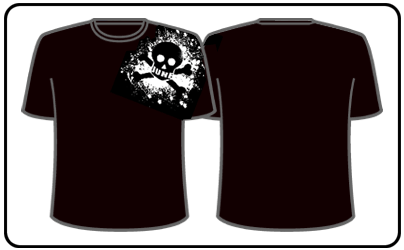 June - Splatter Skull