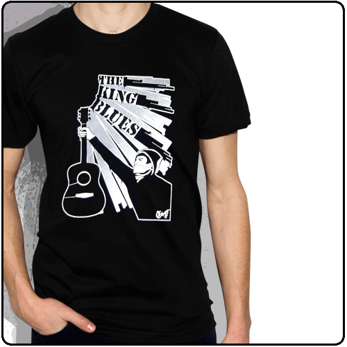 The King Blues - Raised Guitar (Black)