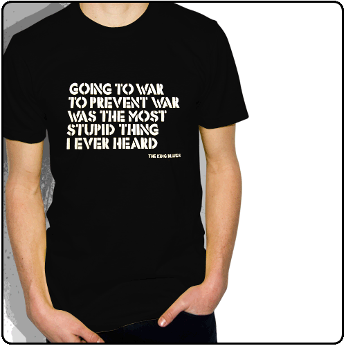 The King Blues - Going to War (Black)