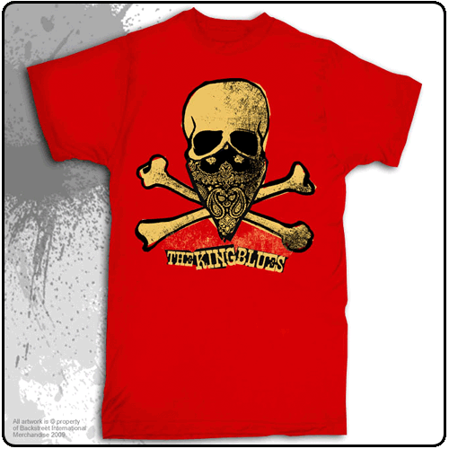 The King Blues - Skull (Red)