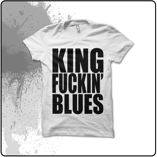 The King Blues - King Fuckin' Blues (White)