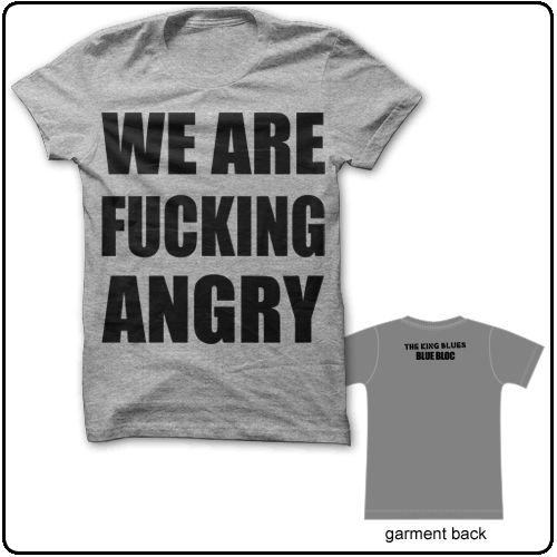 The King Blues - We Are F#*king Angry (Grey)