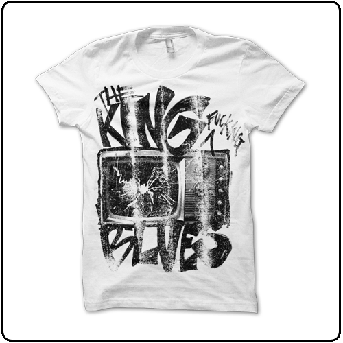 The King Blues - TV (White)