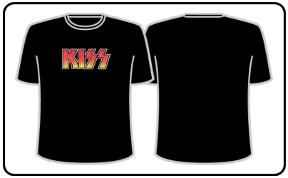Kiss - Vintage Logo (Girls)