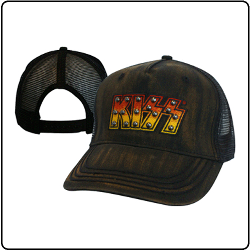 Kiss - Black Adjustable With Logo