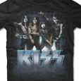 Kiss : Blue Logo
