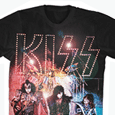 Kiss : Black Live Fireworks Group Photo