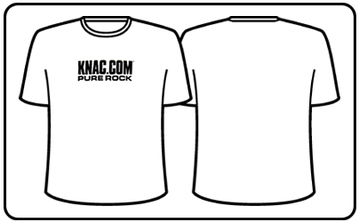 KNAC.COM - Logo (White)