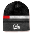 Korn : Black - Red - Grey Striped