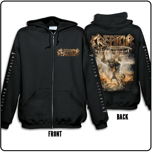 Kreator - 'Phantom Antichrist (Zipped Hoodie)