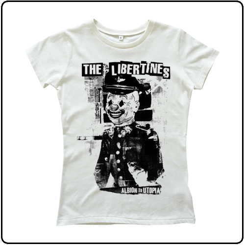 The Libertines - Utopia (Girls White) SALE PRICE