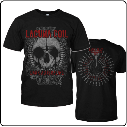 Lacuna Coil - Skull Needles - European Tour