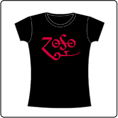 Led Zeppelin - Jimmy Page - Red Zoso Logo