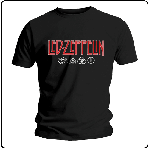 Led Zeppelin - Symbols - Black