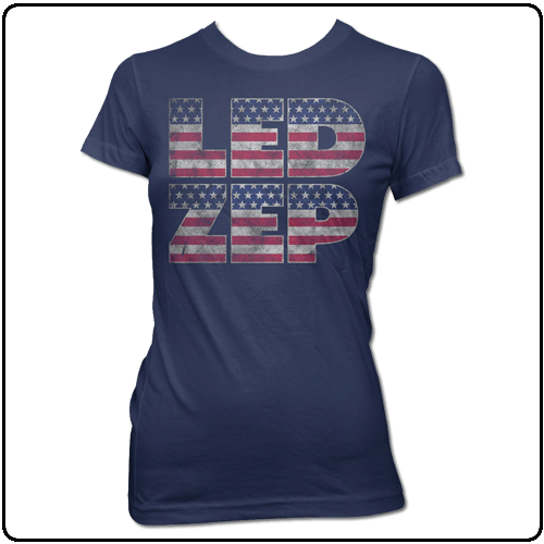 Led Zeppelin - Flag Logo (Girls)