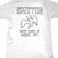 Led Zeppelin : Icarus - Mens (White)