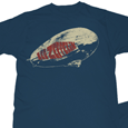 Led Zeppelin : Legends - Navy (S - XL)
