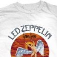 Led Zeppelin : White Colored Swan Song with Symbols