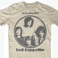 Led Zeppelin : Natural Evening with Circle Logo (XXL Only)