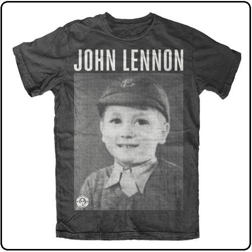 John Lennon - Baby Photo - Charcoal