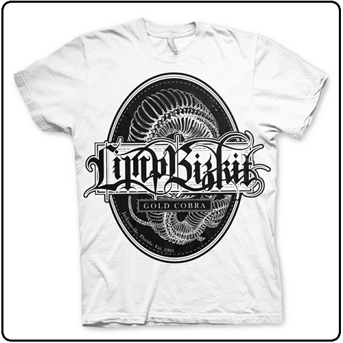 Limp Bizkit - Circular Crest (White)