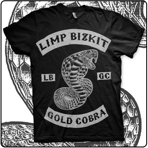 Limp Bizkit - Cobra Patches (Black)