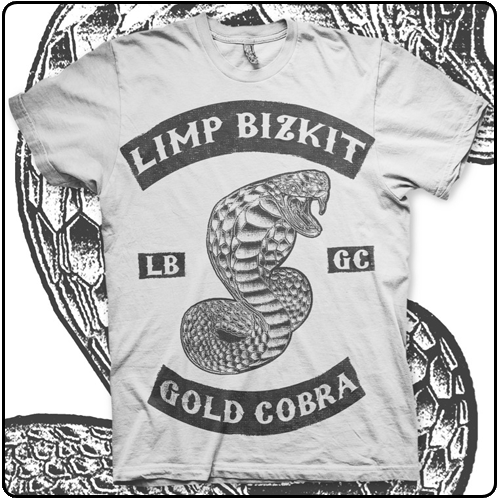 Limp Bizkit - Cobra Patches (White)