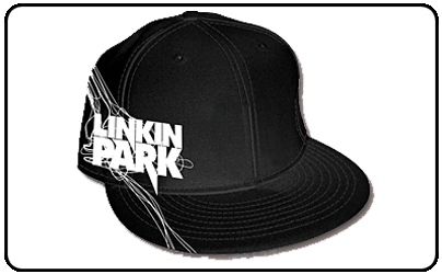 Linkin Park - Black Flatbill Embr & Embos Art