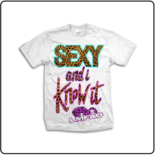LMFAO - Sexy And I Know It (White)